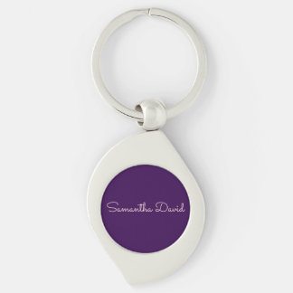 Fantastic purple keychain