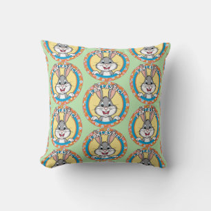Fantastic, Rabbit Throw Pillow