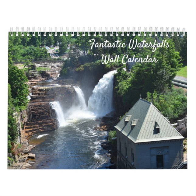 Fantastic Waterfalls Wall Calendar (Cover)