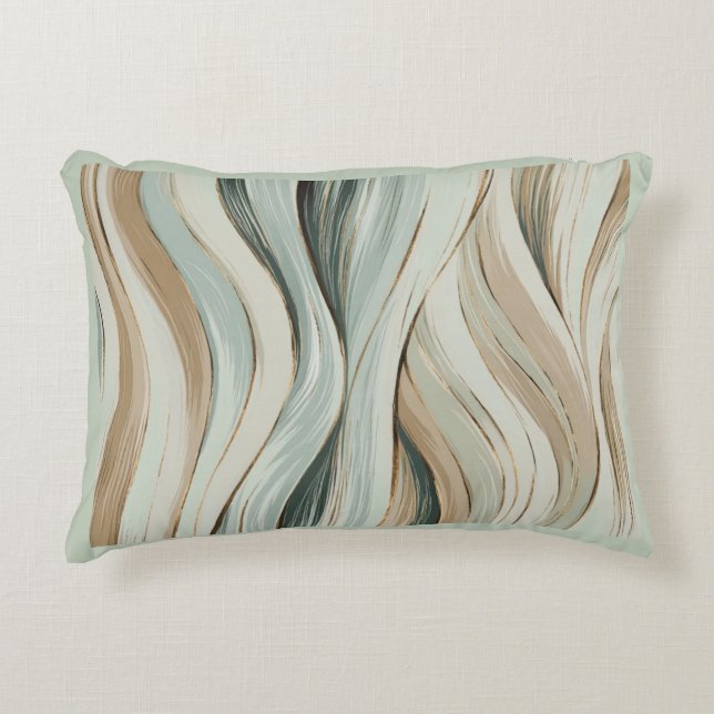 Fantastic Waves  Accent Pillow (Front)