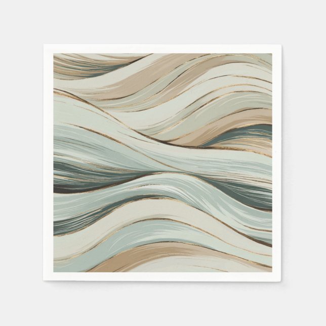 Fantastic Waves Napkin (Front)