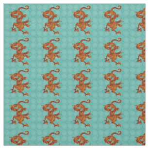 Fantastic Wood Dragon v8 Fabric