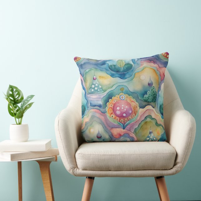 Fantastic World  designer cushion (Chair)
