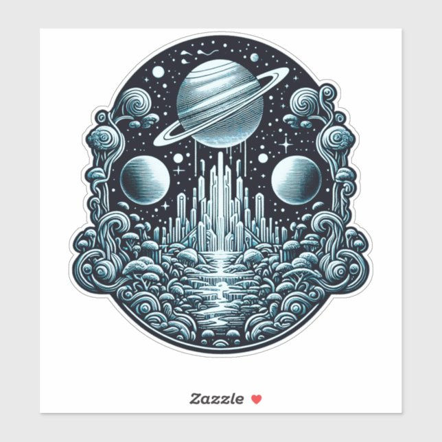 Fantastic Worlds Of Outer Space 408 (Sheet)