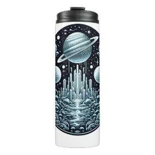 Fantastic Worlds Of Outer Space 408 Thermal Tumbler
