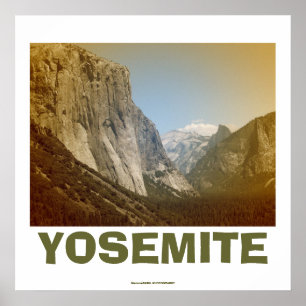 Fantastic Yosemite Poster! Poster