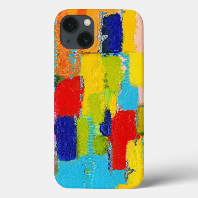 Fantastical Abstract Painting by Kris Taylor Case-Mate iPhone Case (Back)