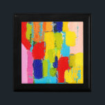 Fantastical Abstract Painting by Kris Taylor Gift Box<br><div class="desc">Kris Taylor used heavy brush strokes to create this fantastical abstract painting. The colours feel as if they are ready to leap off the print and right onto your wall. Order your copy today!</div>