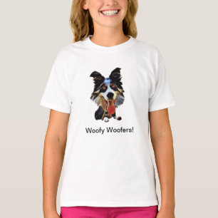 Fantastique Bordure Collie Girls T-shirt