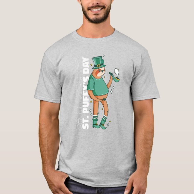 Fantastique Chemise T-Shirt Jour St. Puffys (Devant)
