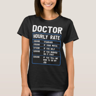 Fantastique Docteur Taux horaire T-shirt