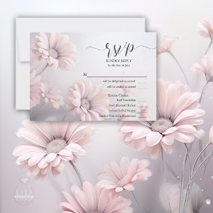 Fantastiques marguerites roses RSVP 2 choix de rep