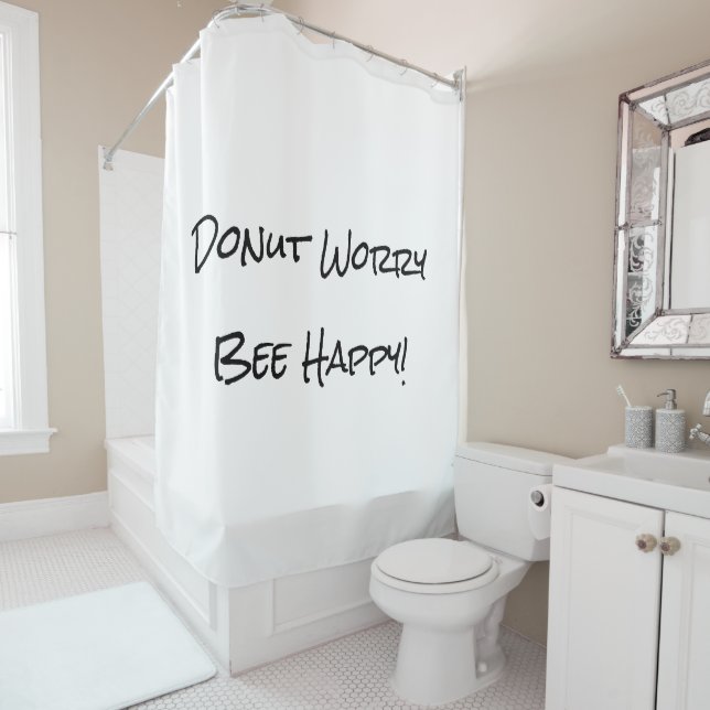 Fantastiques rideaux de douche (En situation)