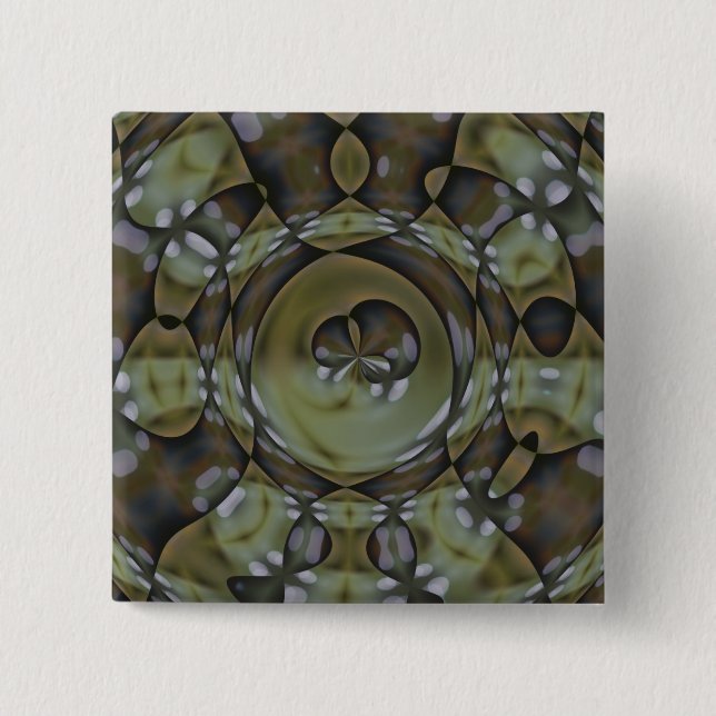 Fantasy 2 Inch Square Button (Front)