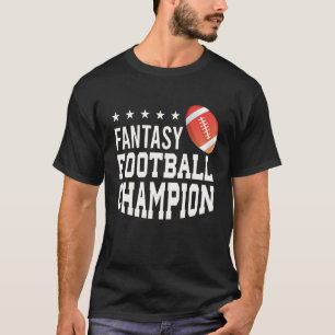 Fantasy American Football Champion Cool Rugby T-Shirt
