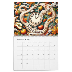 Fantasy and Stage: 12 Months Like a Dream Calendar