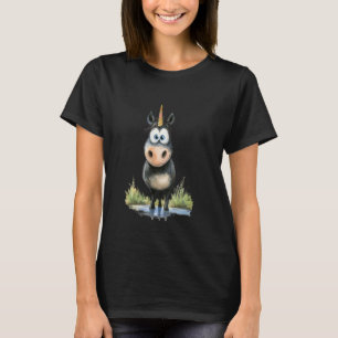 fantasy animals amazing whimsical unicorn friends T-Shirt