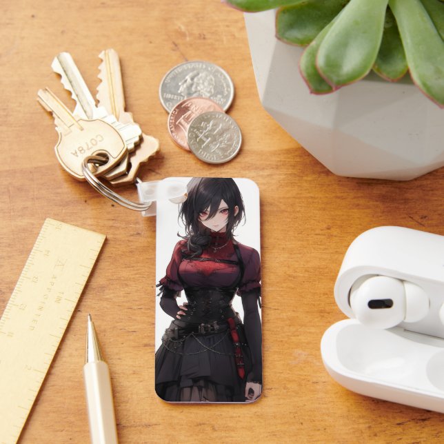 Fantasy Anime Pretty Girl Keychain (Desk)