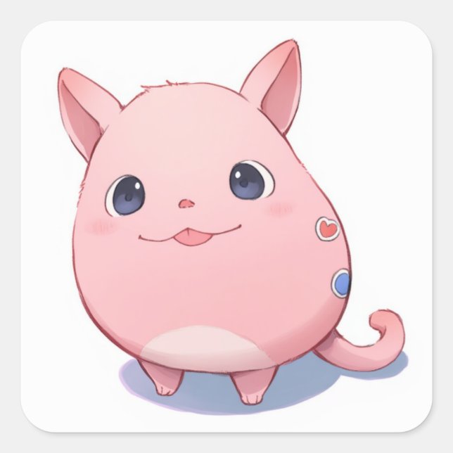 Fantasy Anime Sticker (Front)