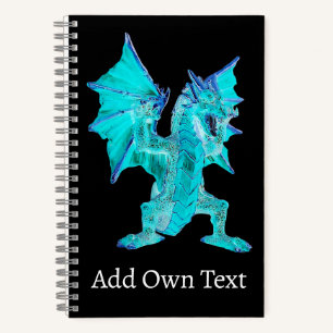 Fantasy Aqua Dragon  Notebook