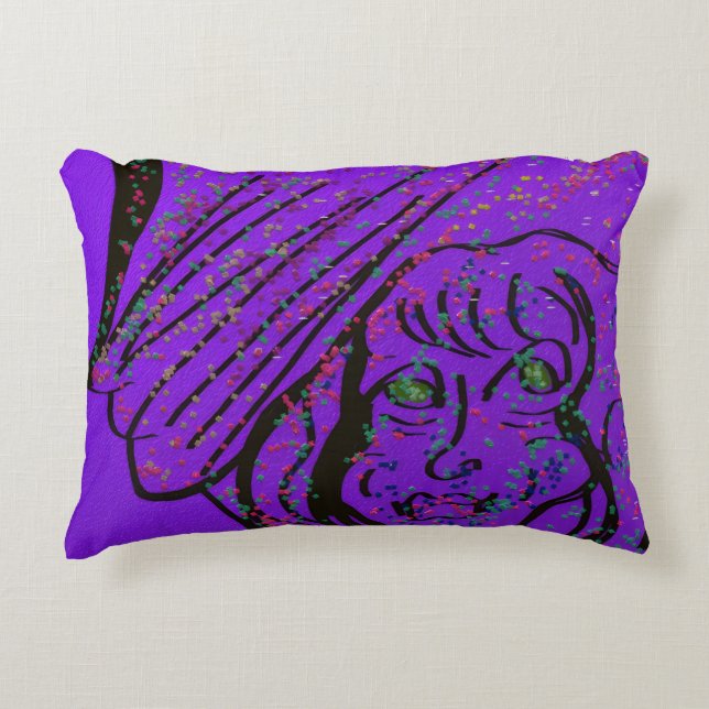 Fantasy Art Accent Pillow (Front)