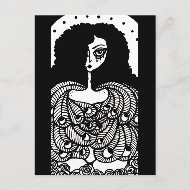 Fantasy Art Angel Postcard (Front)