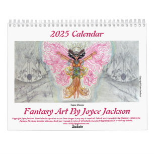 Fantasy Art by Joyce Jackson 2025 Calendar
