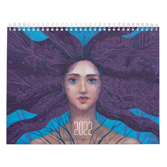 Fantasy Art by Julia Khoroshikh Calendar (Cover)