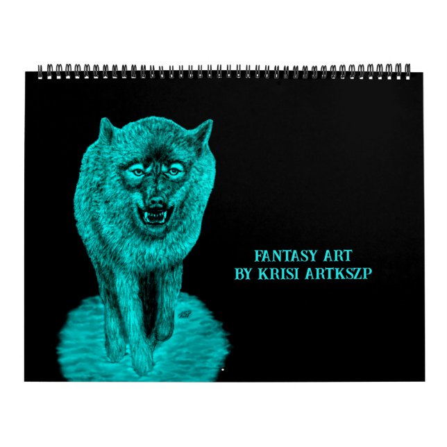 Fantasy Art by Krisi ArtKSZP Calendar (Cover)