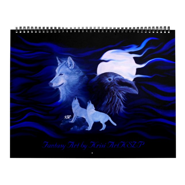 Fantasy Art by Krisi ArtKSZP Calendar (Cover)