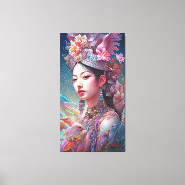 Fantasy art canvas print (Front)