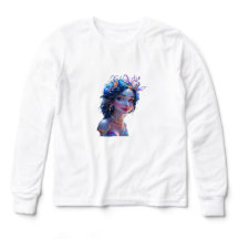 Fantasy Art Girl Sweatshirt