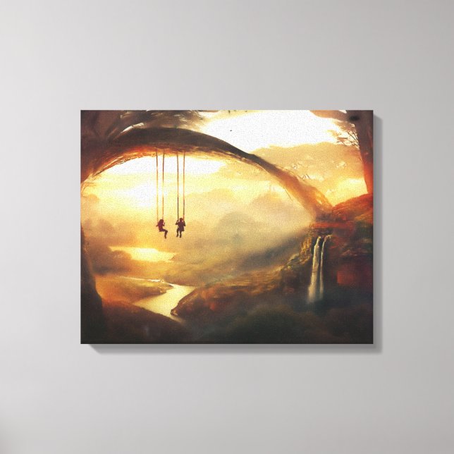 Fantasy Art Premium Wrapped Canvas (Gloss) (Front)
