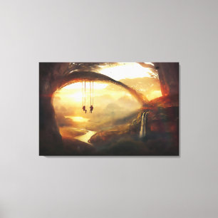Fantasy Art Premium Wrapped Canvas (Gloss)