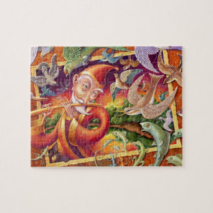Fantasy art puzzle, Magic Flute Jigsaw Puzzle