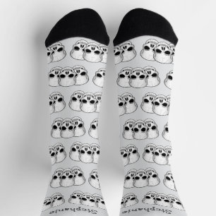 Fantasy Art Skull Design Socks