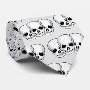 Fantasy Art Skull Design Tie