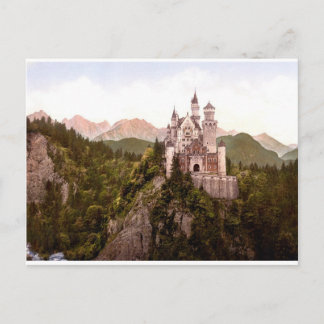 fantasy-art-wallpaper-34, Neuschwanstein Castle Postcard