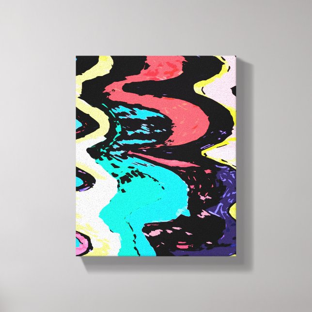 Fantasy at sea canvas print (Front)