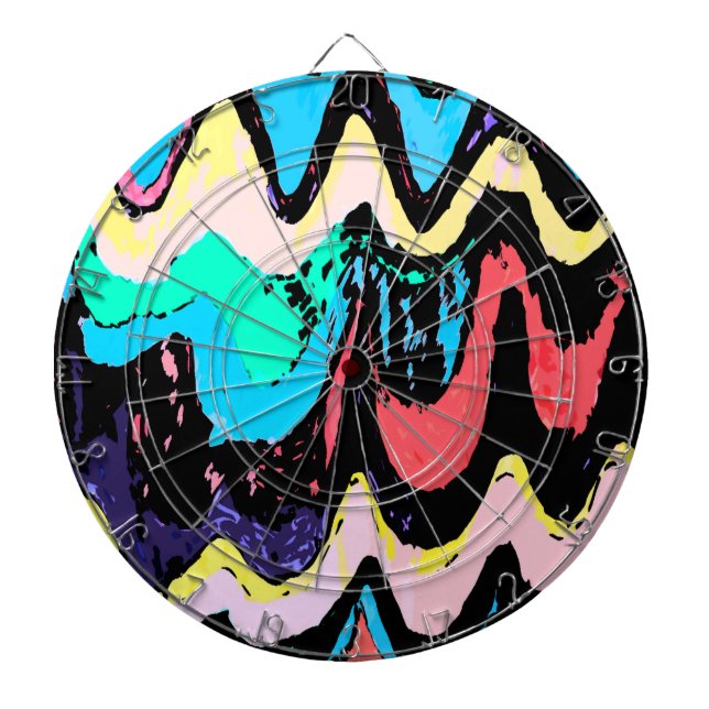 Fantasy at sea dartboard (Front)