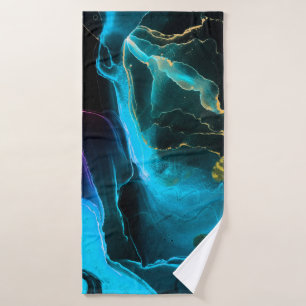 Fantasy Background. Macro Photo Paint. Faded Aweso Bath Towel