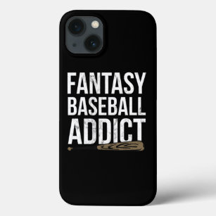 Fantasy Baseball Addict Distressed Funny Baseball  iPhone 13 Case