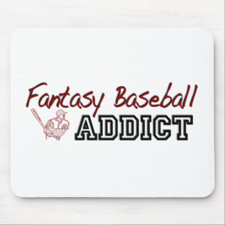 Fantasy Baseball Addict Mouse Pad