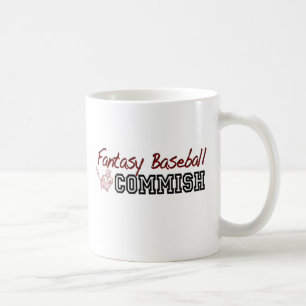 Fantasy Baseball Commish Coffee Mug