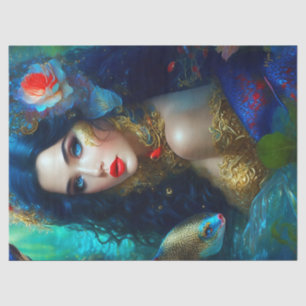 Fantasy Beautiful Mermaid 1 Decoupage Tissue Paper