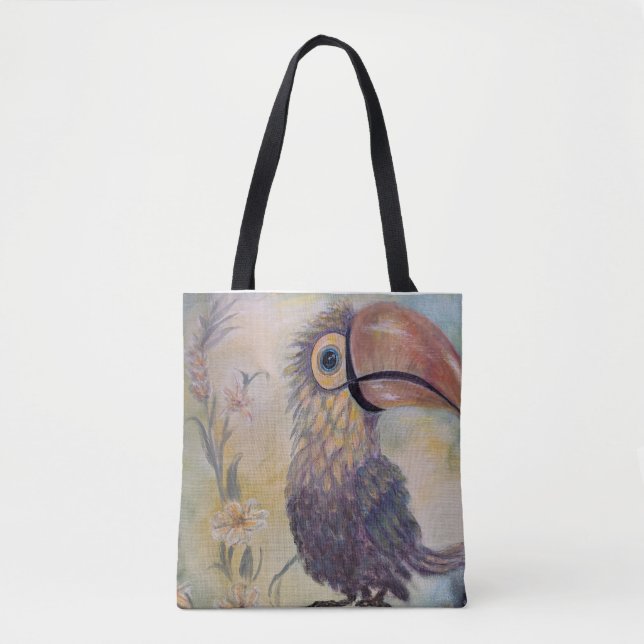 Fantasy Bird Tote Bag (Front)
