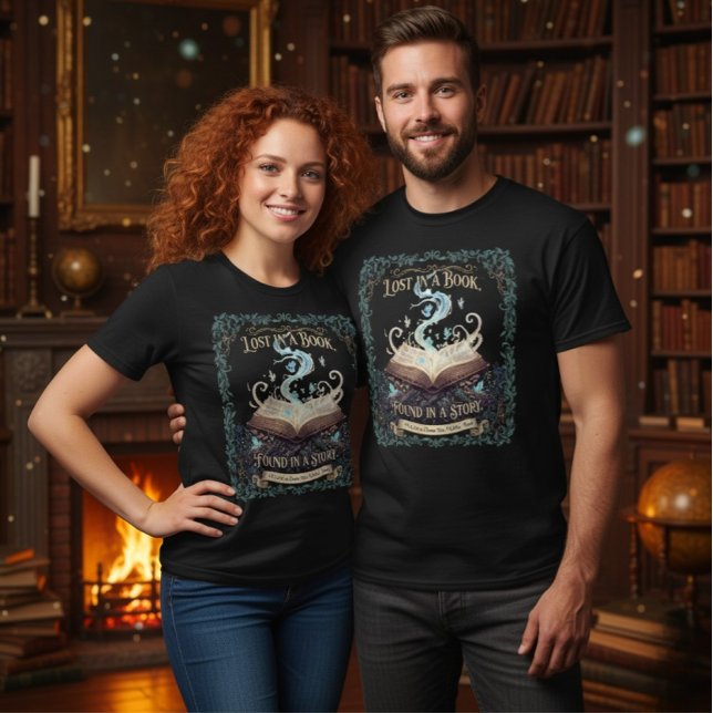 Fantasy Book Lover Lost in Story T-Shirt (Creator Uploaded)