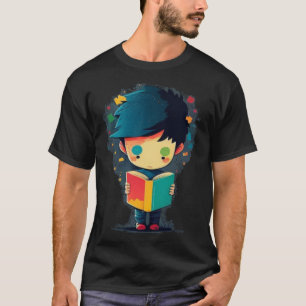Fantasy Book World with for little Boy T-Shirt