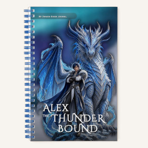 Fantasy Bound Dragon Mythical Adventure Notebook
