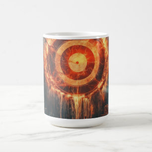 Fantasy Bullseye Digital Art Coffee Mug